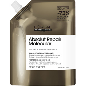Absolut Repair Molecular Shampoo, 500ml Refill