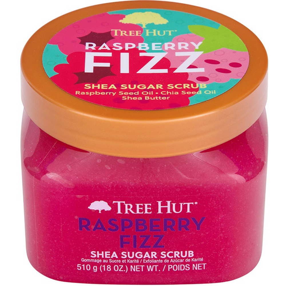 Shea Sugar Scrub Raspberry Fizz, 510g