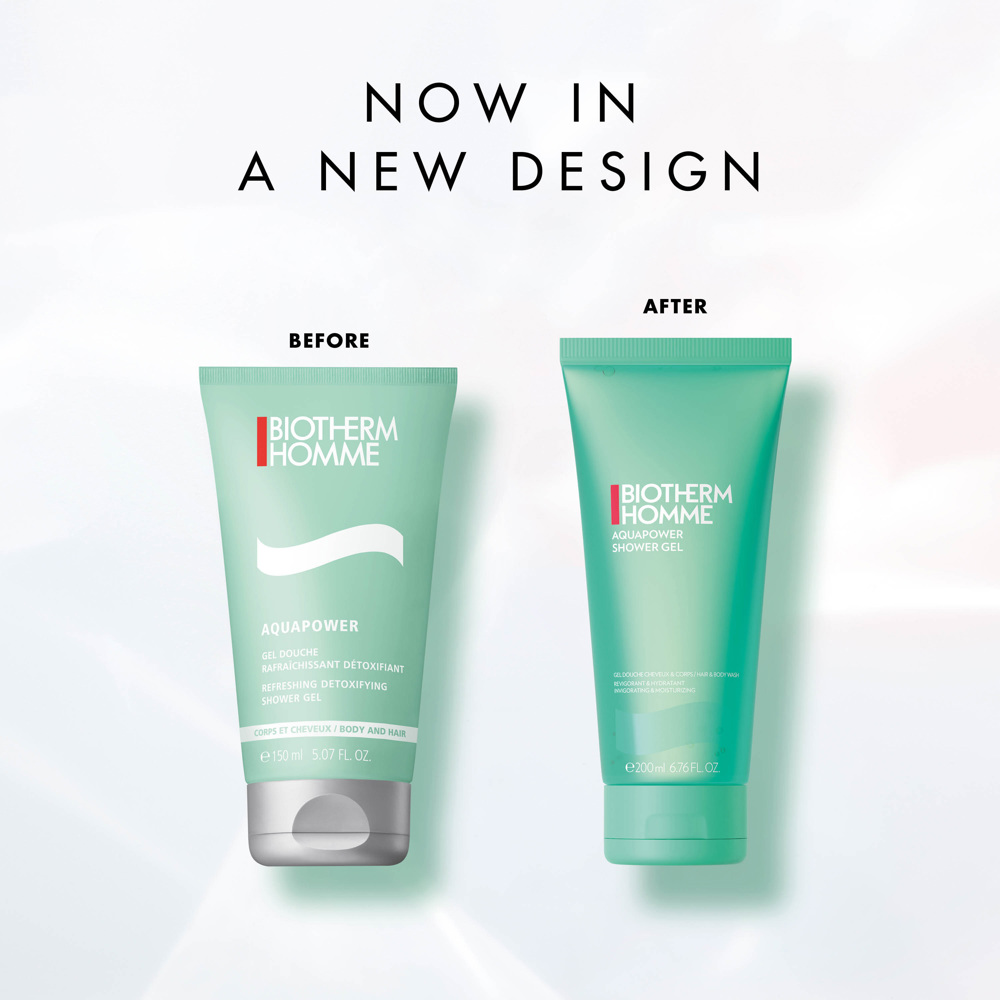 Homme Aquapower Refreshing Shower Gel, 200ml