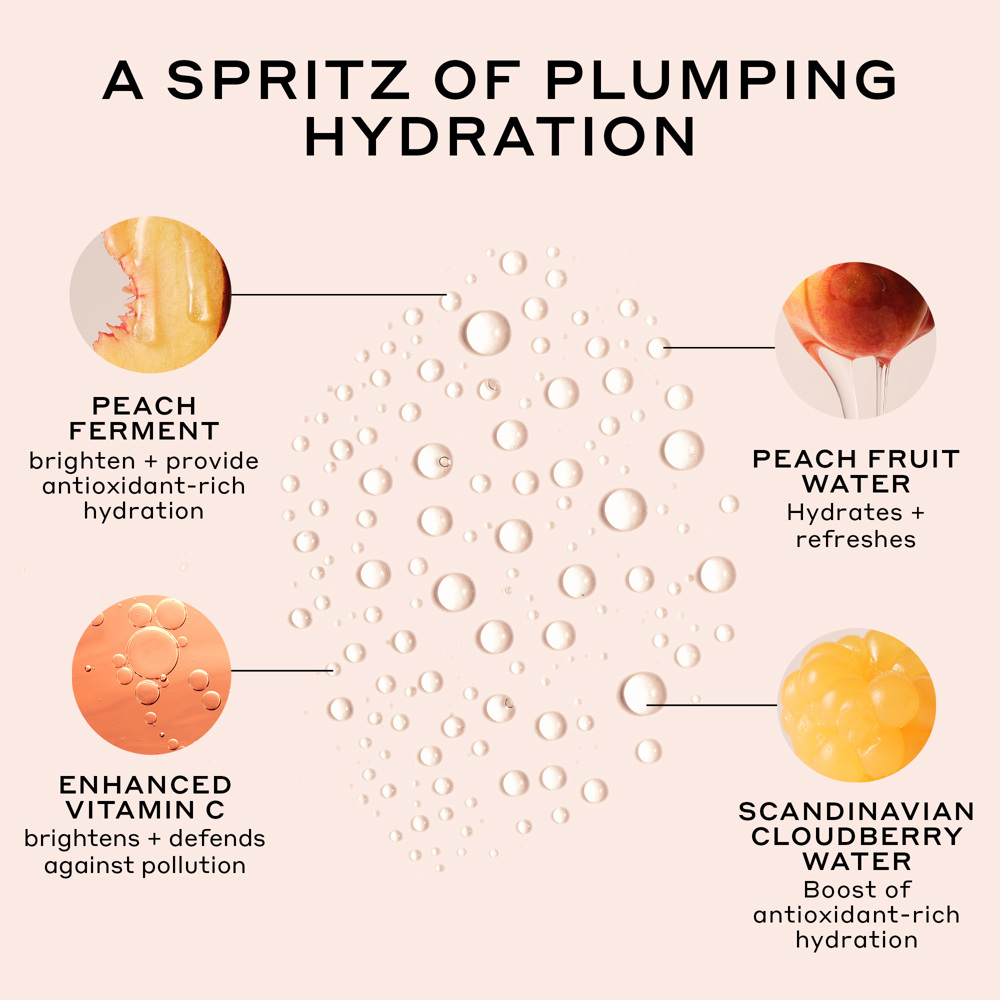 Peach Glaze Glow Mist, 80ml