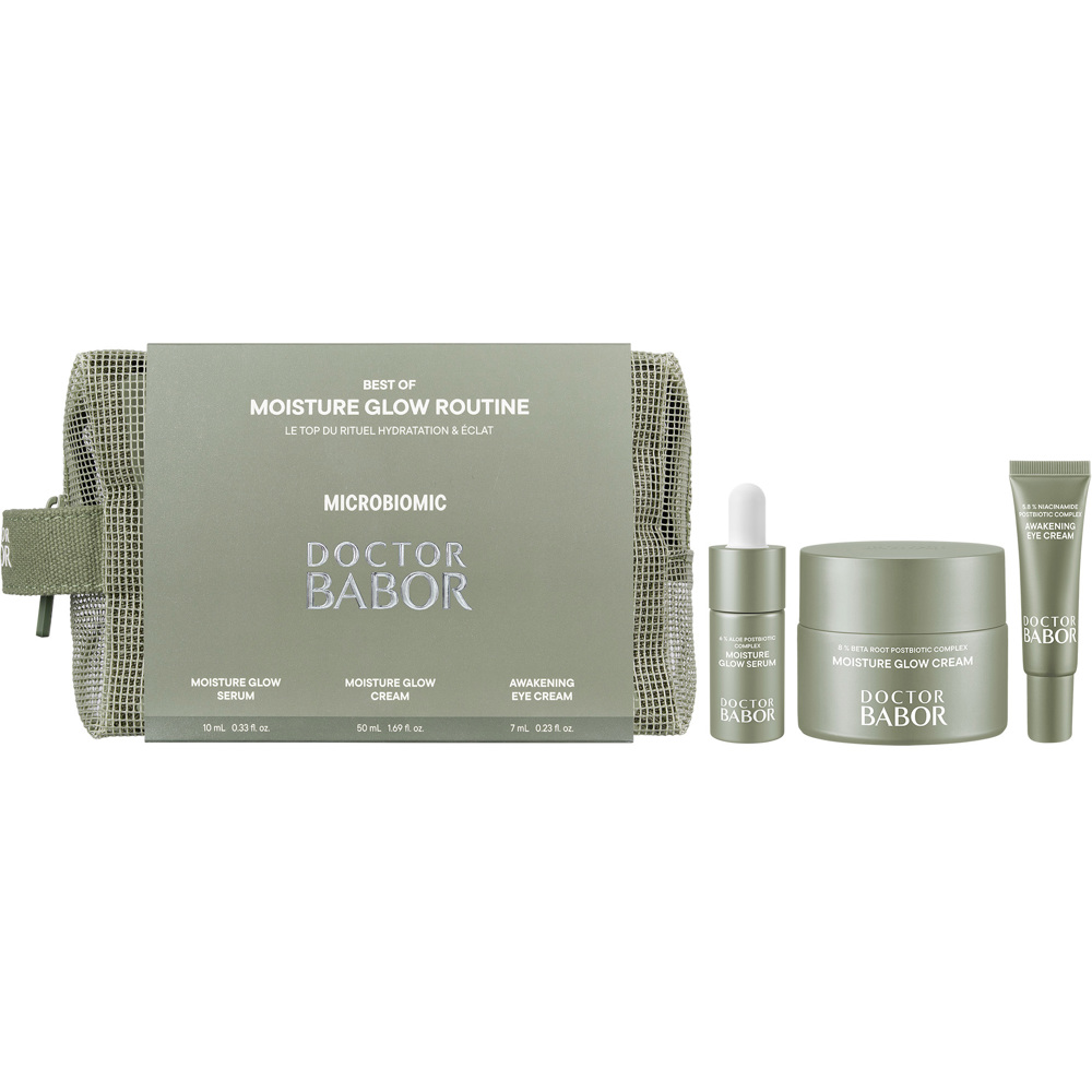 Microbiomic Moisture Glow Routine Set