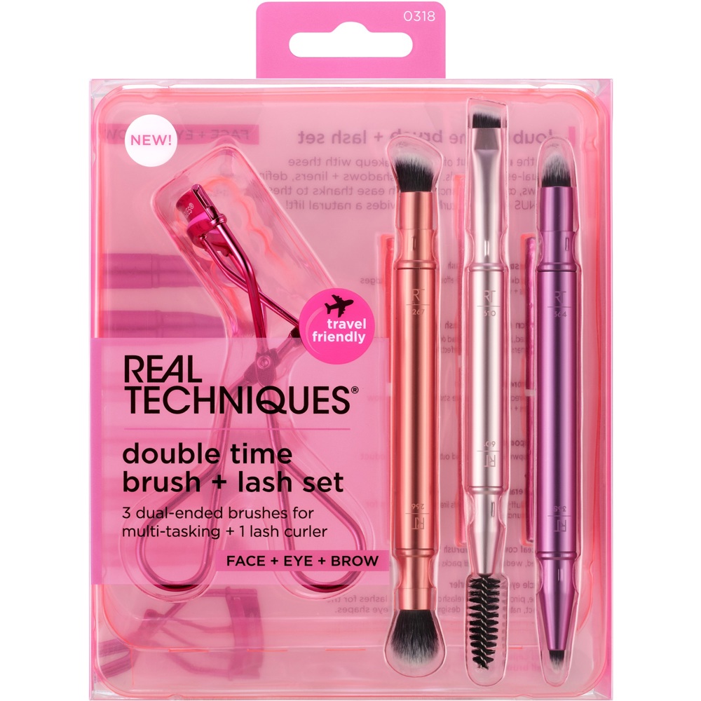 Double Time Retractable Brush Set