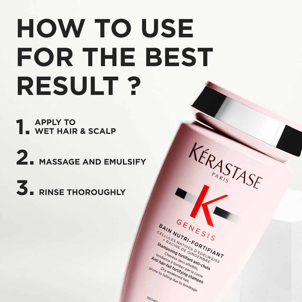 Genesis Bain Nutri-fortifiant Shampoo, 250ml