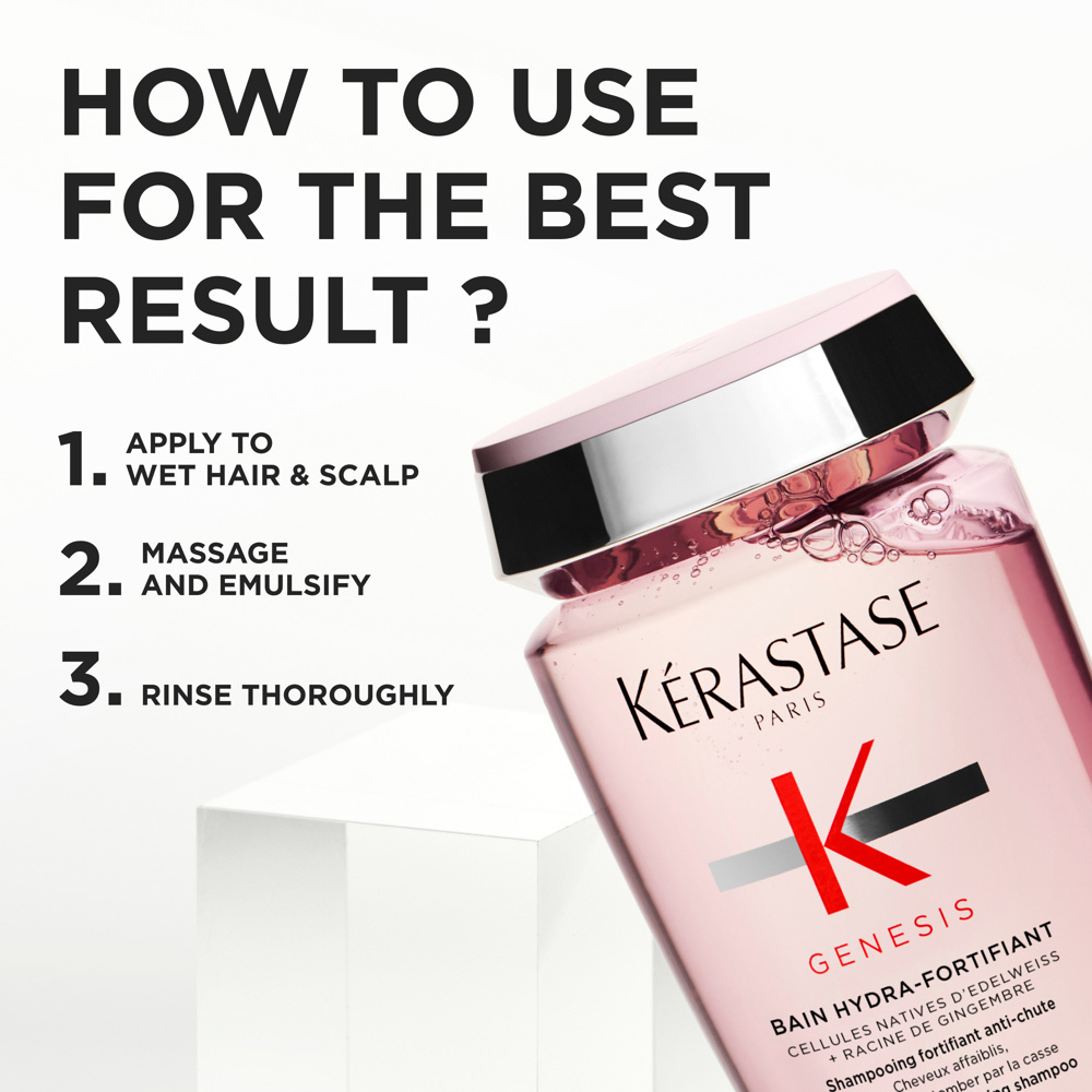 Genesis Bain Hydra-Fortifiant Shampoo, 250ml