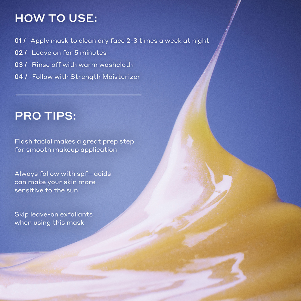 Dewtopia 25% Acid Flash Facial Mask, 50ml