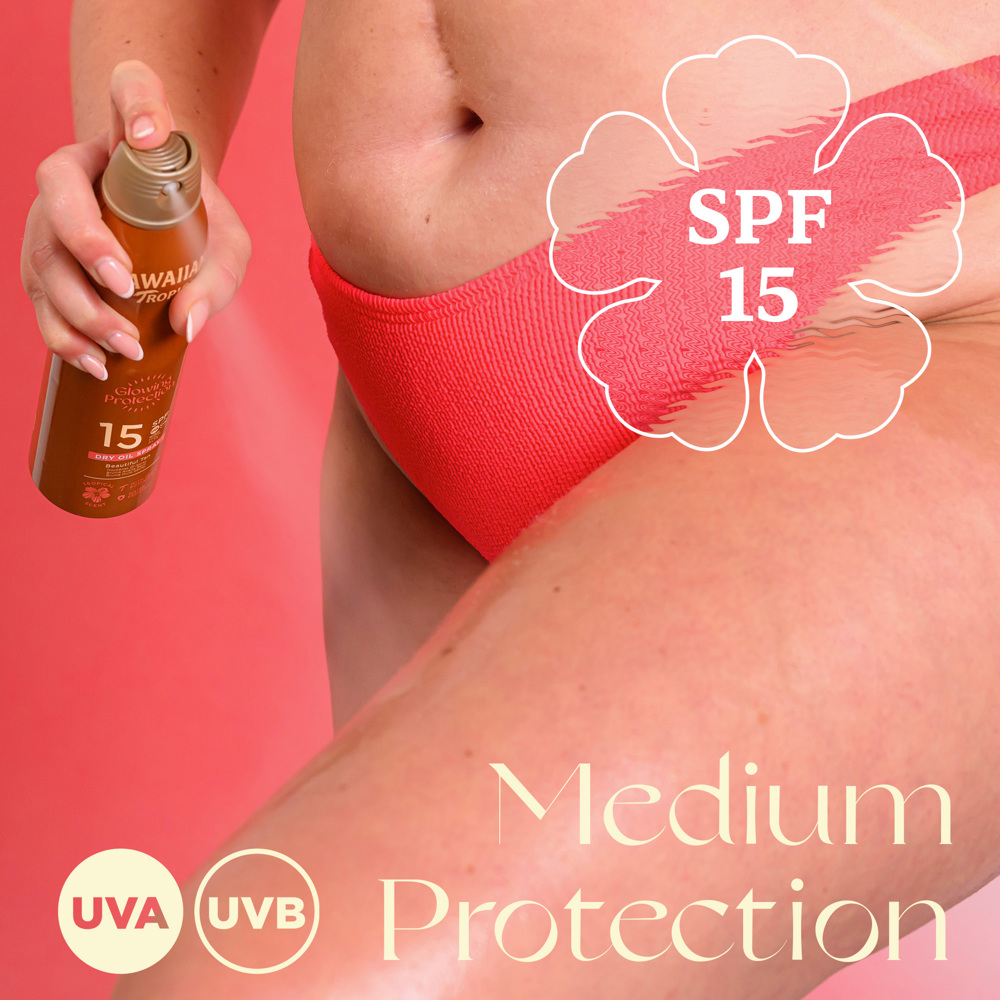 Glowing Protection Oil C-Spray SPF15, 177ml