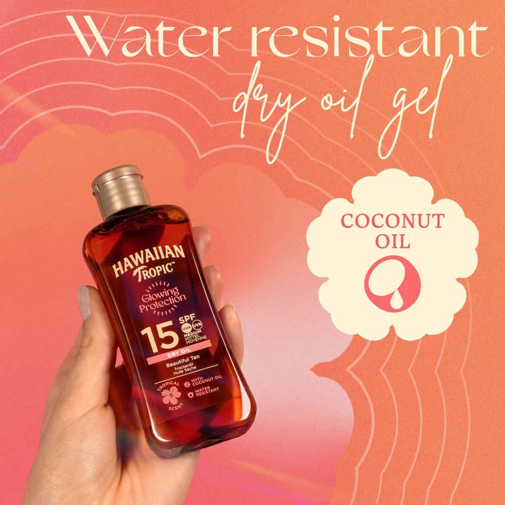 Glowing Protection Dry Oil SPF15, 100ml