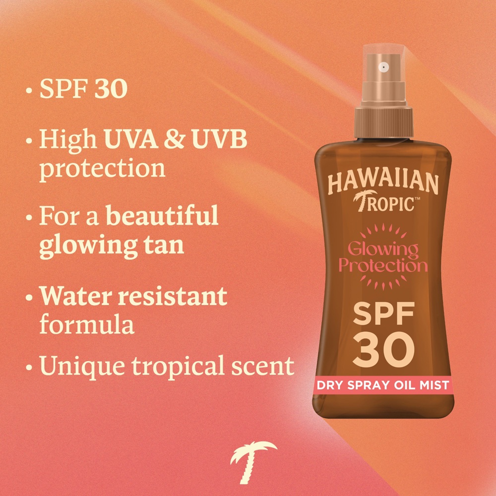 Glowing Protection Dry Oil Spray SPF30, 200ml