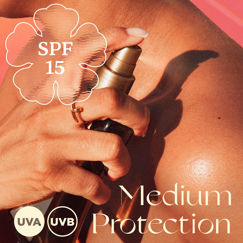 Glowing Protection Dry Oil Spray SPF15, 200ml