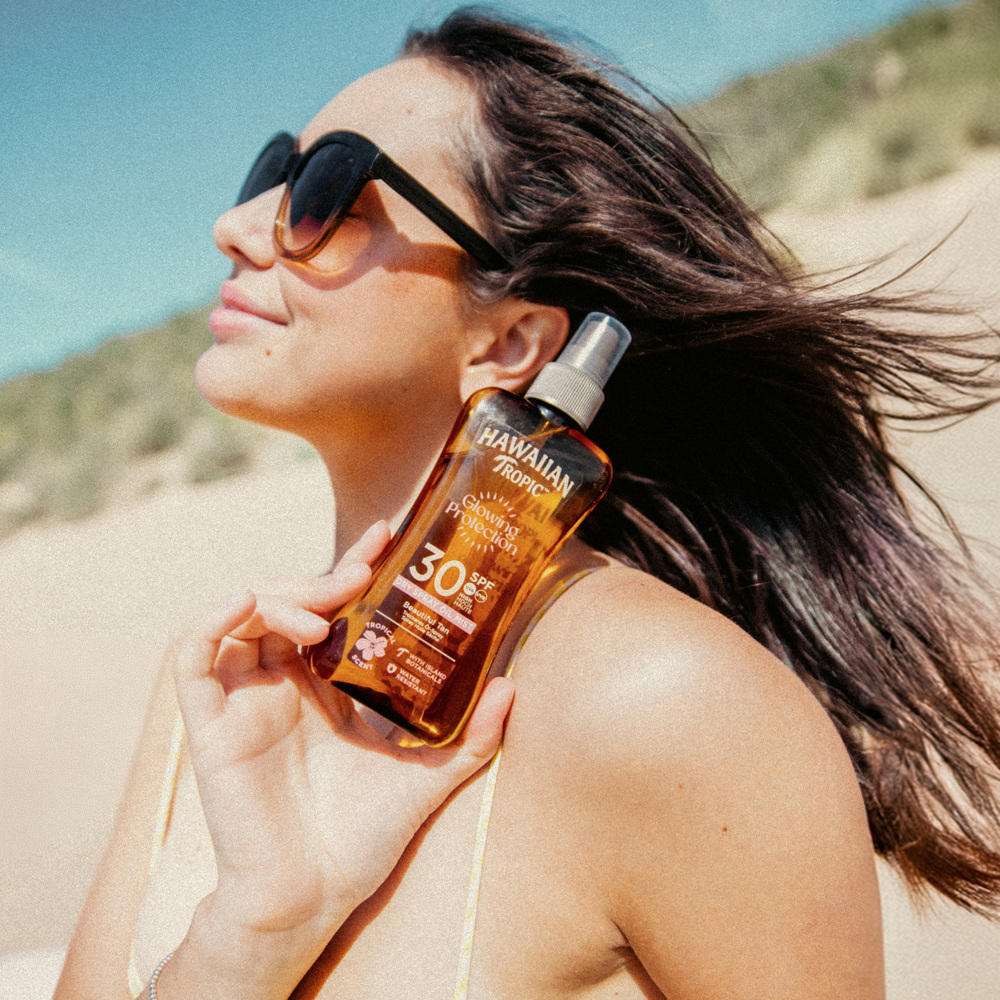 Glowing Protection Dry Oil Spray SPF30, 200ml