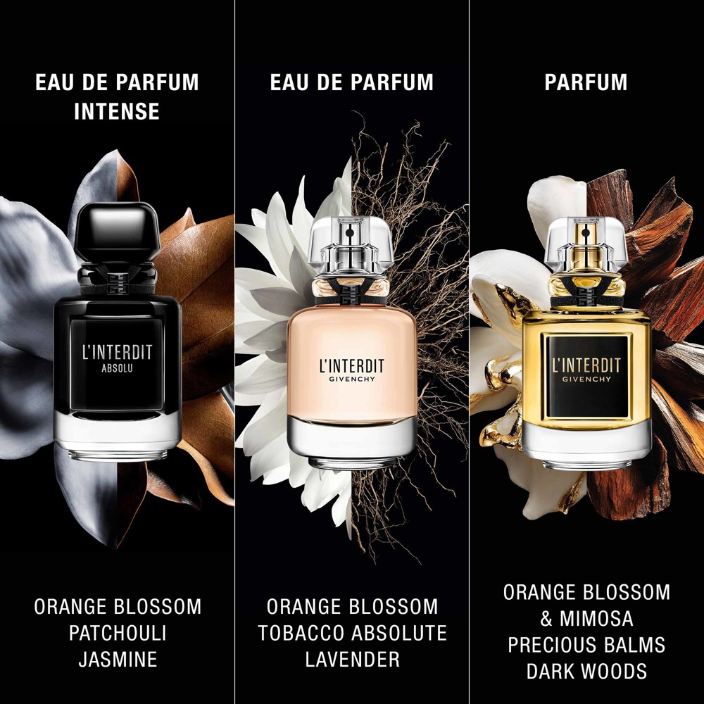 L'interdit, Parfum