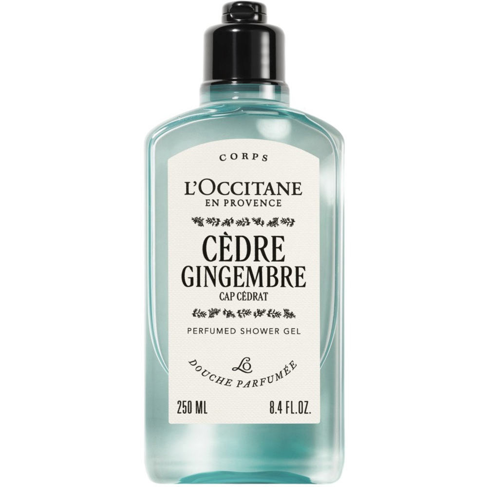 Cédre Gingembre Shower Gel, 250ml