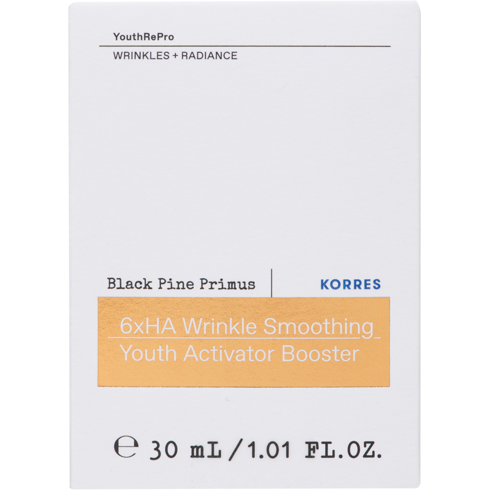 Black Pine Primus 6xHA Wrinkle Smoothing Youth Activator Booster Serum, 30ml