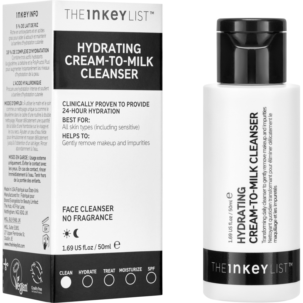 Hydrating Cream to Milk Cleanser