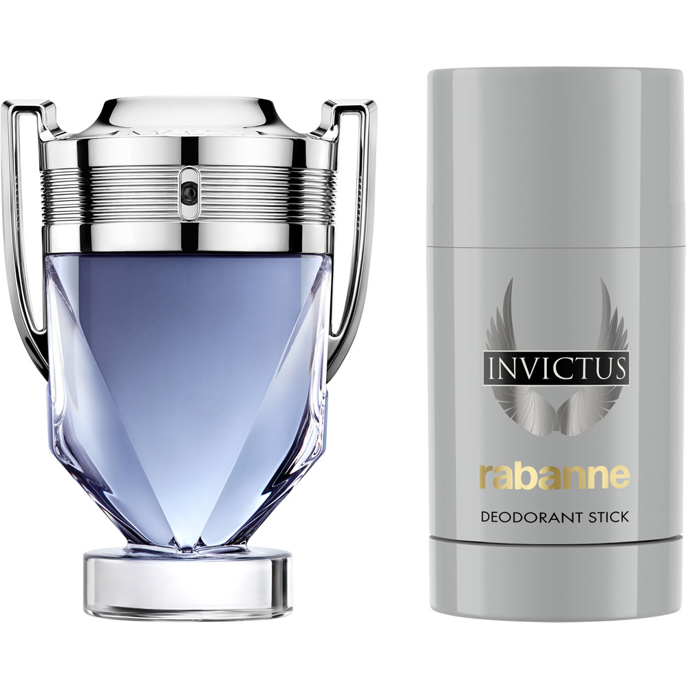 Invictus Gift Set, EdT 50ml + Deodorant Stick 75ml