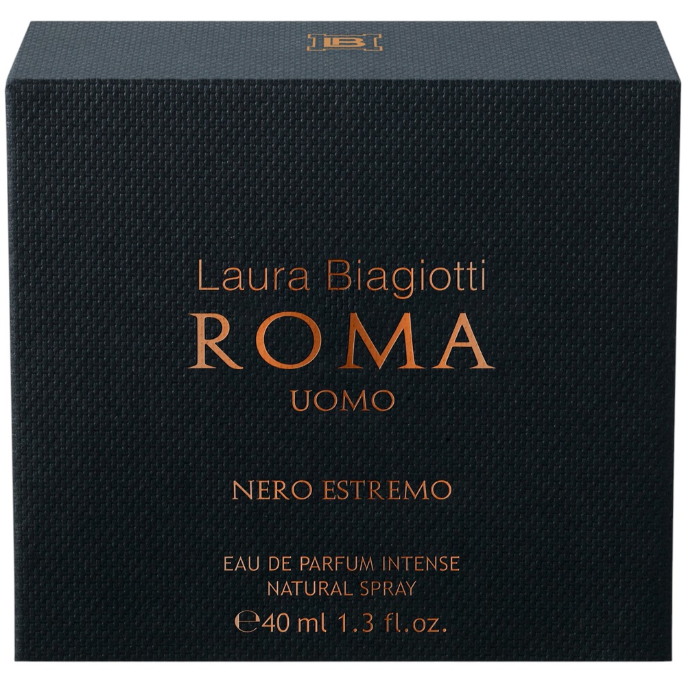 Roma Uomo Nero Estremo, EdP Intense