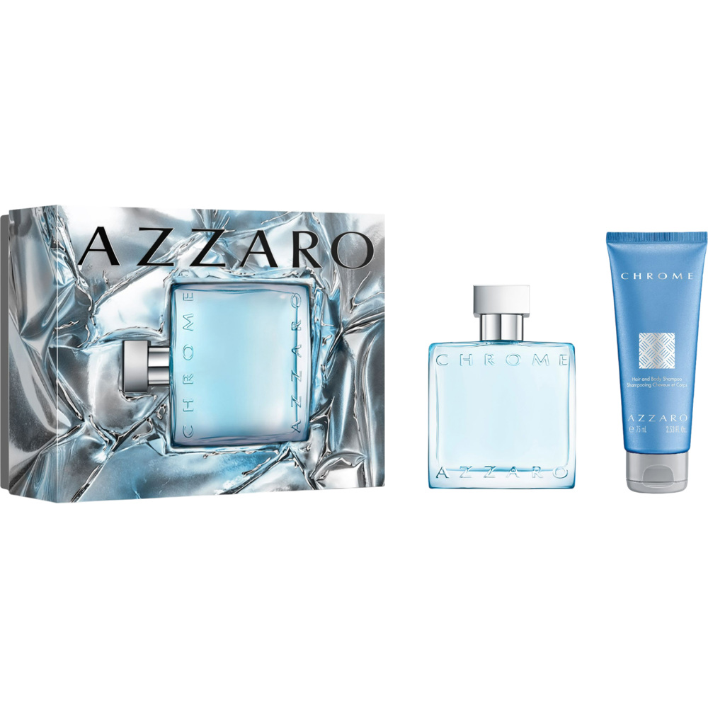 Chrome Gift Set, EdT 50ml + Hair & Body 75ml