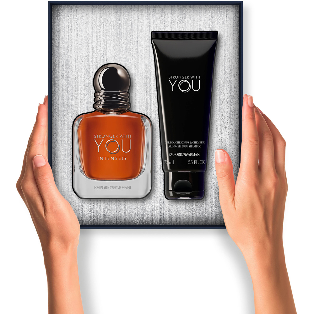 Stronger With You Intensely Gift Set, EdP 50ml + Shower Gel 75ml