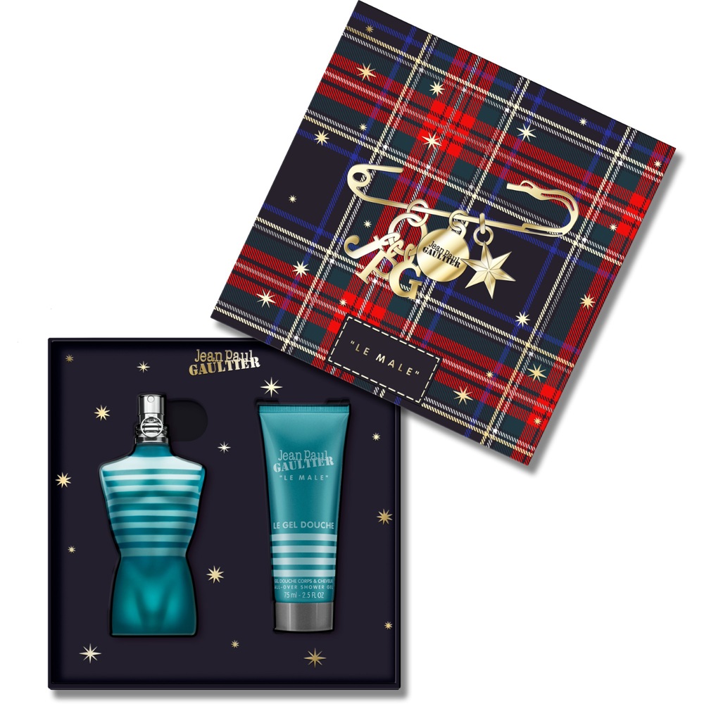 Le Male Gift Set, EdT 75ml + All-Over Shower Gel 75ml