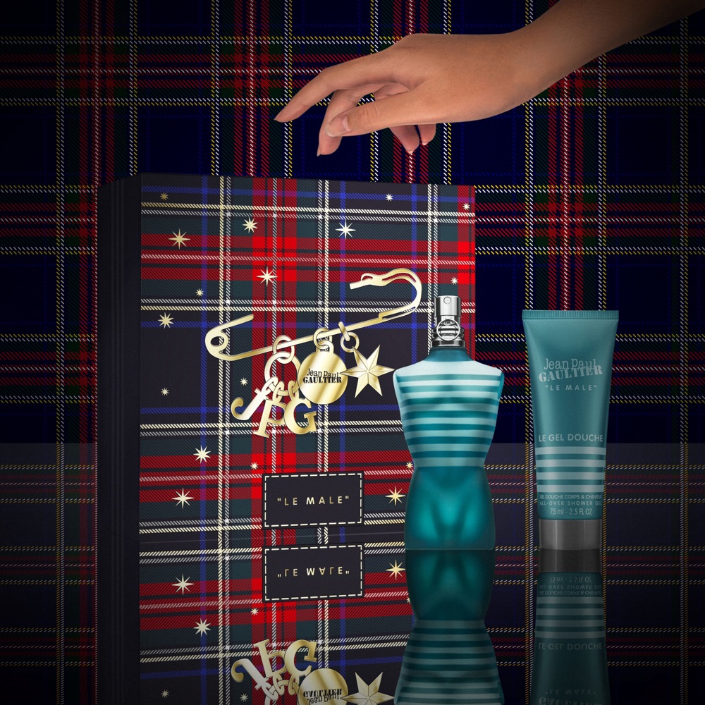 Le Male Gift Set, EdT 75ml + All-Over Shower Gel 75ml