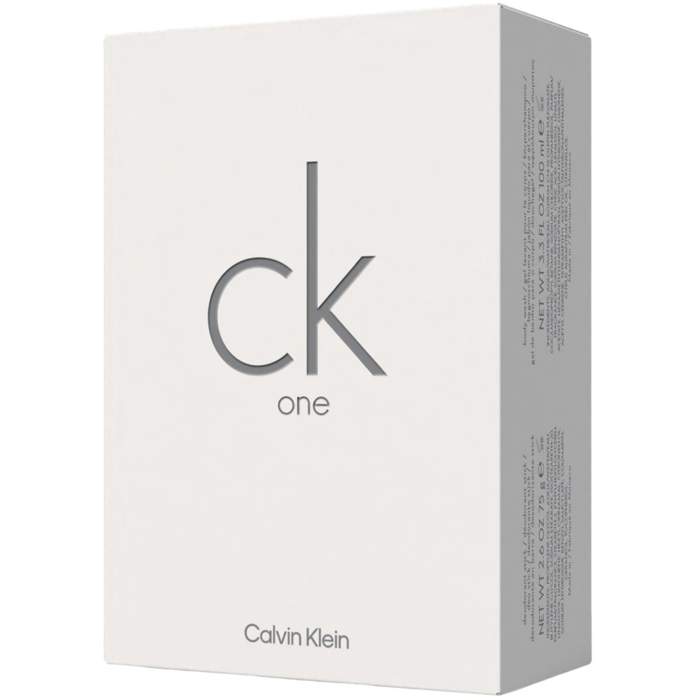CK One Gift Set, Shower Gel 100ml + Deo Stick 75ml