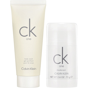 CK One Gift Set, Shower Gel 100ml + Deo Stick 75ml