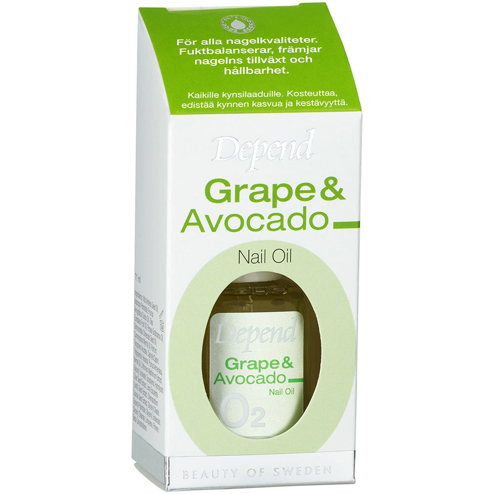 O2 Grape & Avocado Nail Oil
