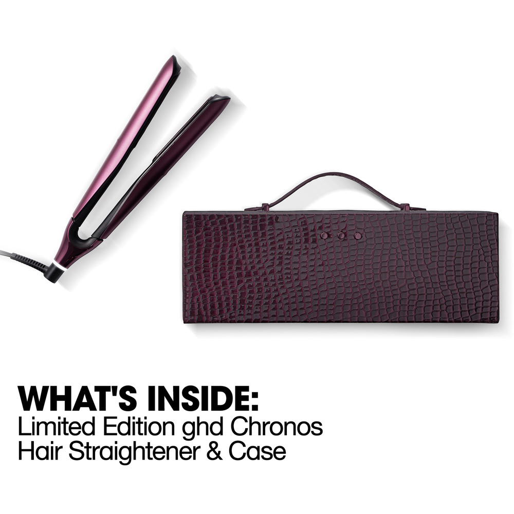 Chronos Limited Edition Hair Straightener, Cherry Chic