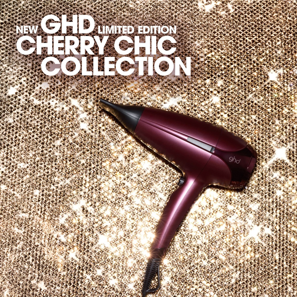 Helios Limited Edition Hair Dryer, Cherry Chic
