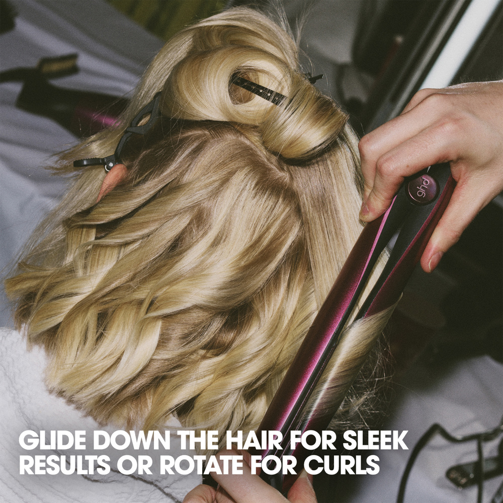 Gold Limited Edition Hair Straightener, Cherry Chic