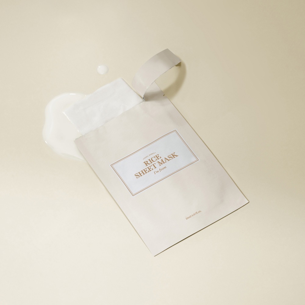 Rice Sheet Mask, 20ml