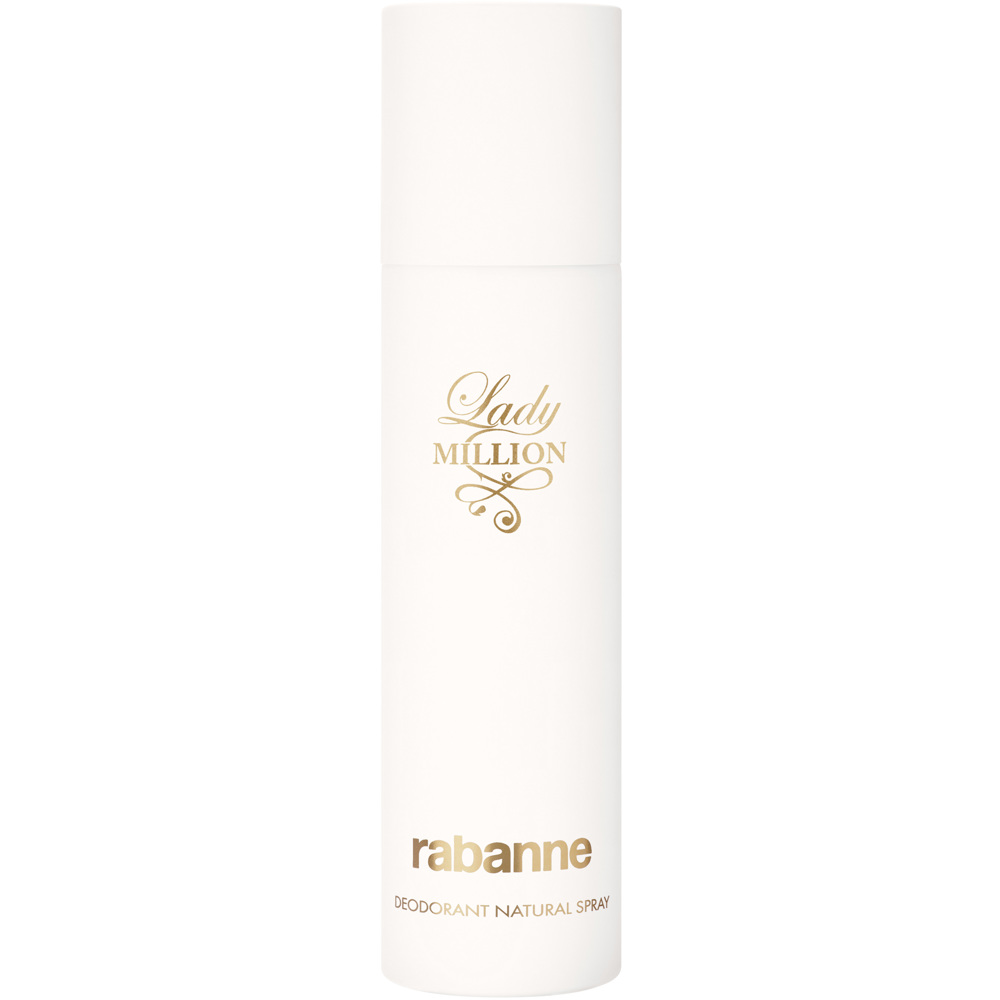 Lady Million Deodorant Spray, 150ml