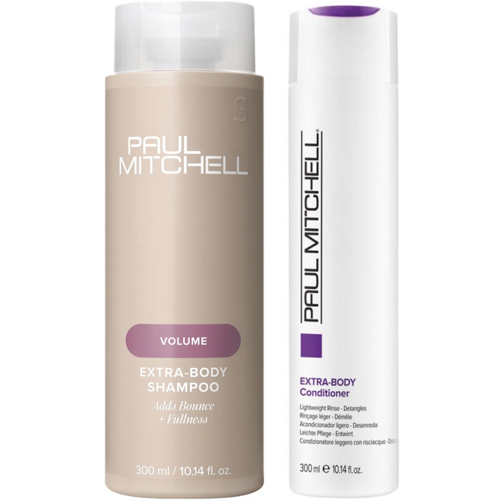 Extra-Body Daily Shampoo 300ml + Rinse 300ml