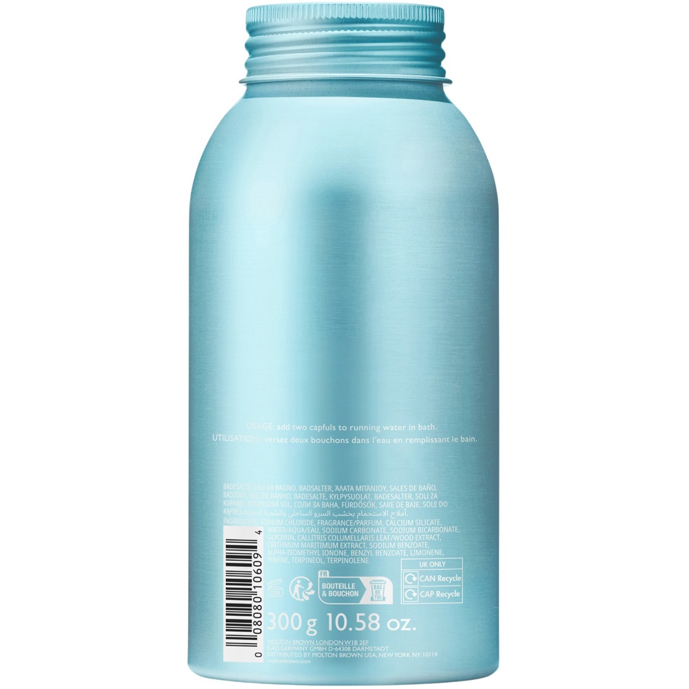 Coastal Cypress & Sea Fennel Bath Salts, 300g