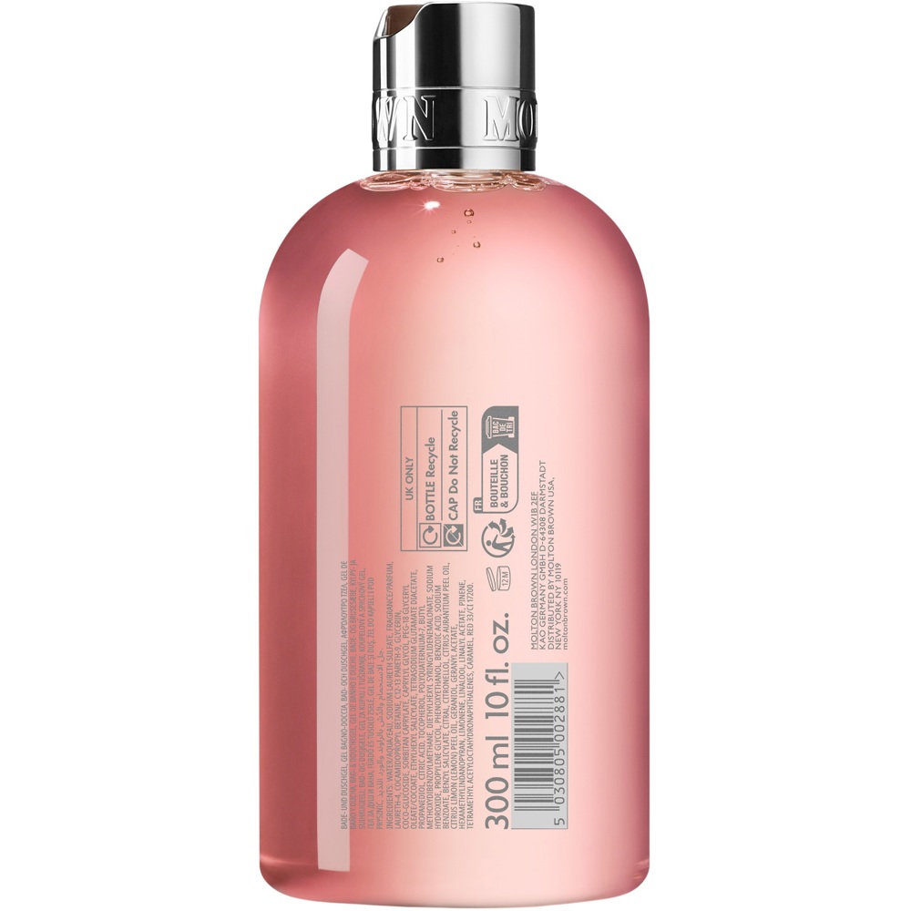 Delicious Rhubarb & Rose Bath & Showergel, 300ml