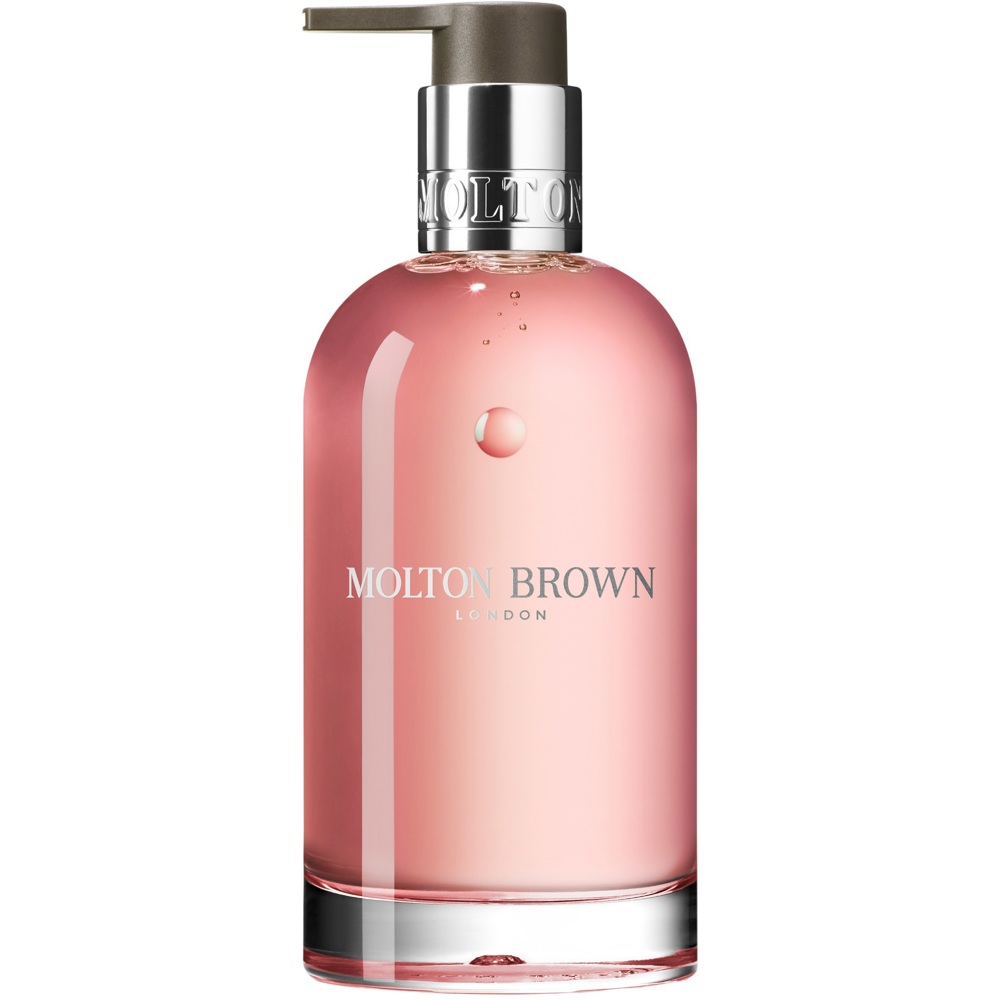 Delicious Rhubarb & Rose Hand Wash Glass Bottle, 200ml