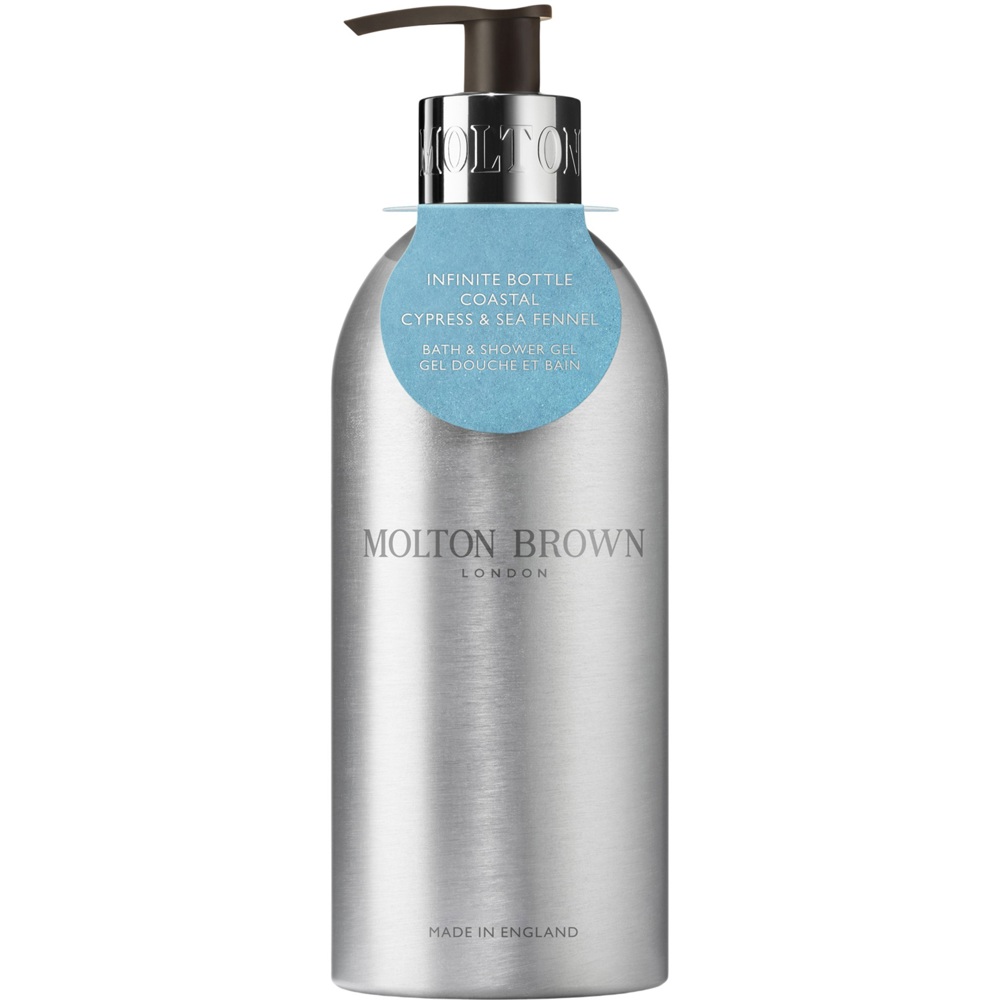 Infinite Bottle Coastal Cypress & Sea Fennel Bath & Showergel, 400ml