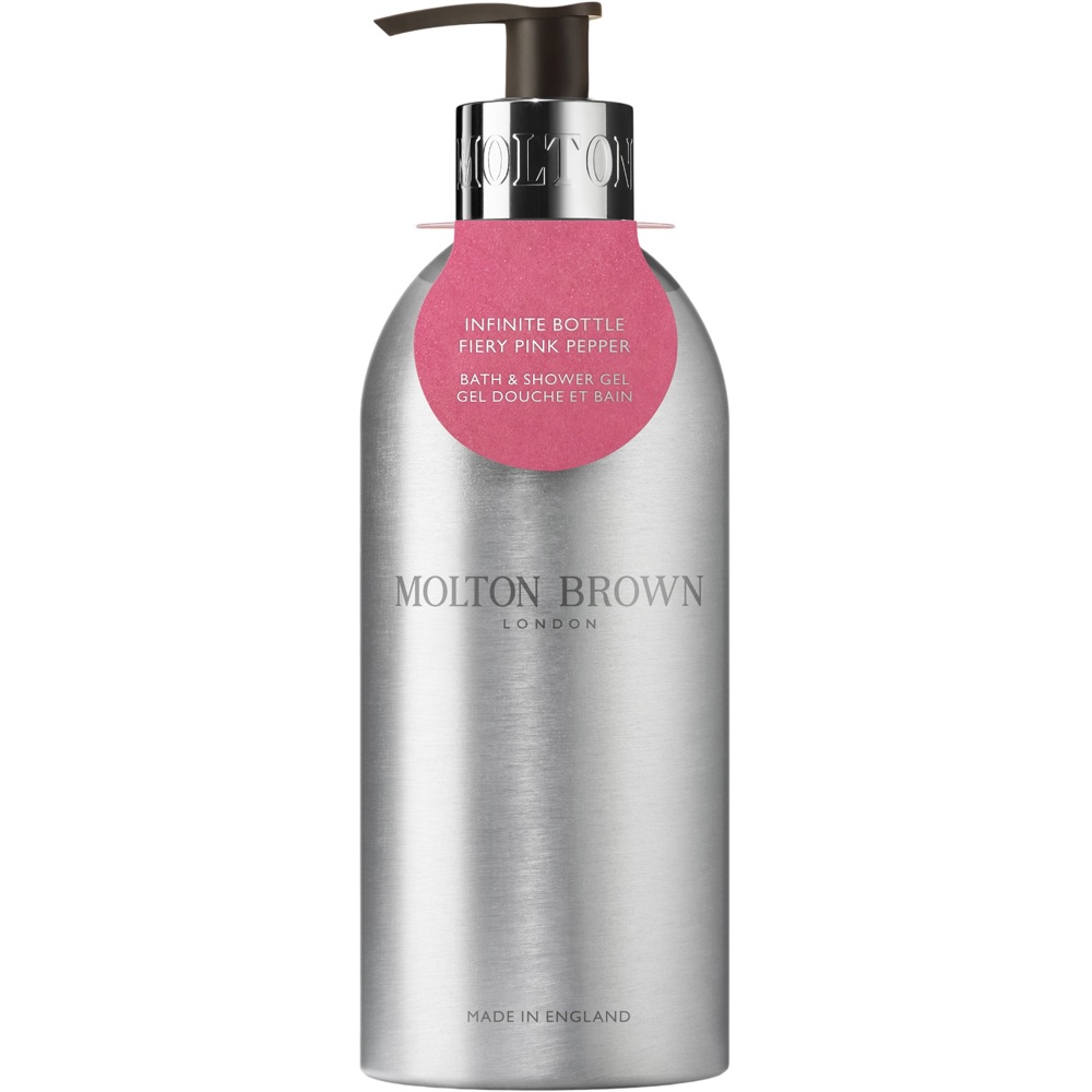 Infinite Bottle Fiery Pink Pepper Bath & Showergel, 400ml
