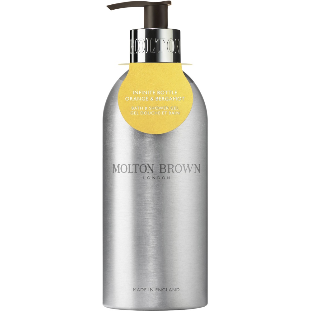Orange & Bergamot Infinite Bath & Shower Gel, 400ml
