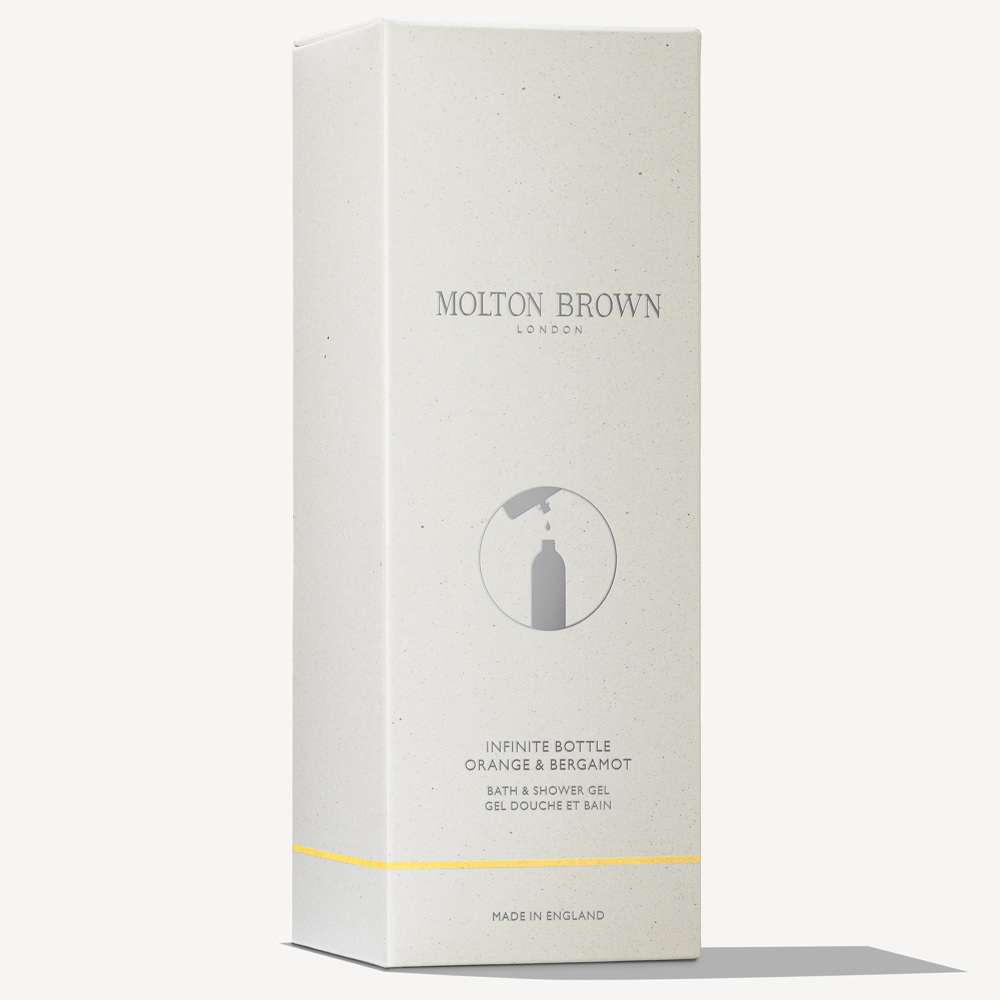 Orange & Bergamot Infinite Bath & Shower Gel, 400ml