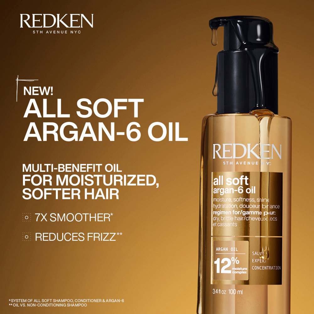 All Soft Argan-6 Oil, 100ml