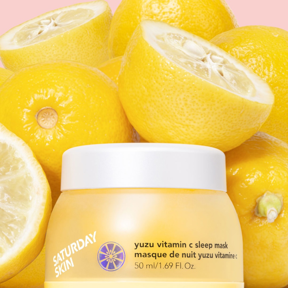 Yuzu Vitamin C Sleep Mask, 50ml