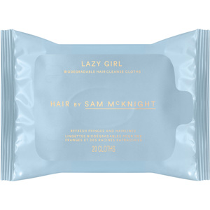 Lazy Girl Biodegradable Hair Cleanse Cloths, 20-Pack
