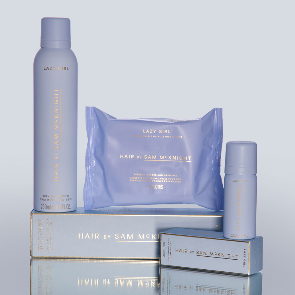 Lazy Girl Biodegradable Hair Cleanse Cloths, 20-Pack