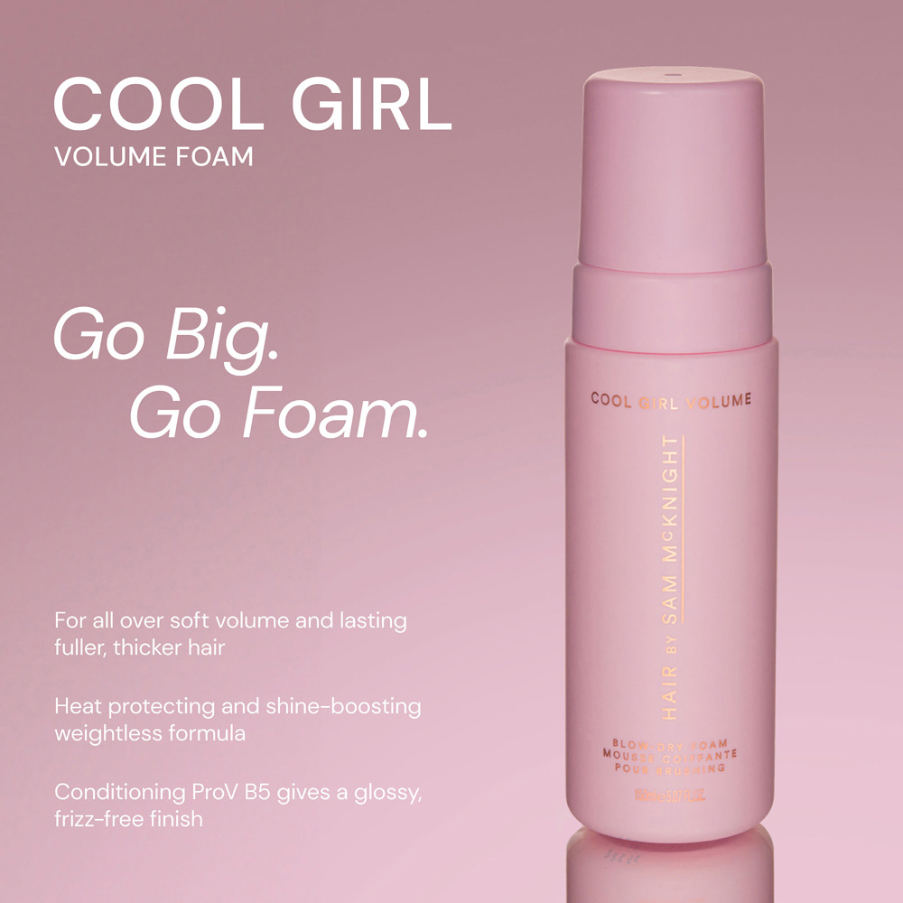 Cool Girl Volume Blow Dry Foam, 150ml