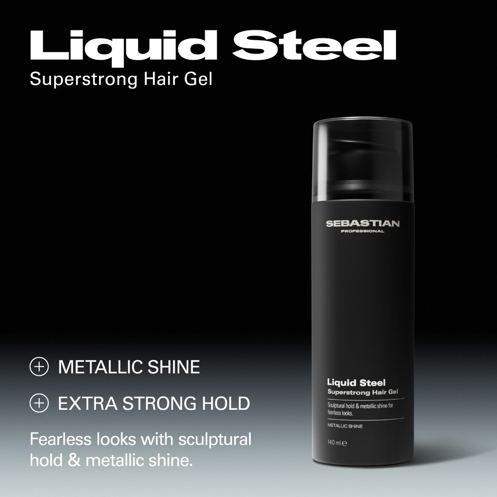 Liquid Steel Superstrong Hair Gel, 140ml