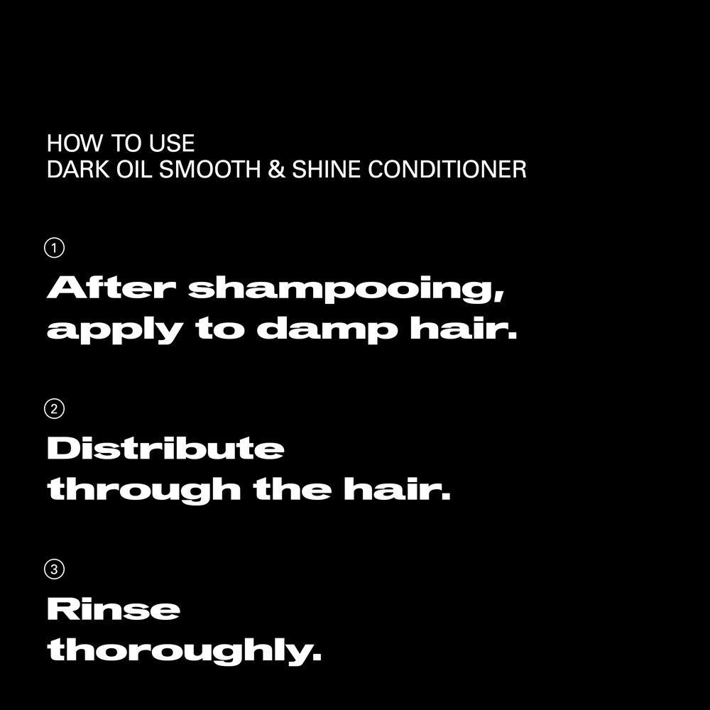 Dark Oil Smooth and Shine Conditioner