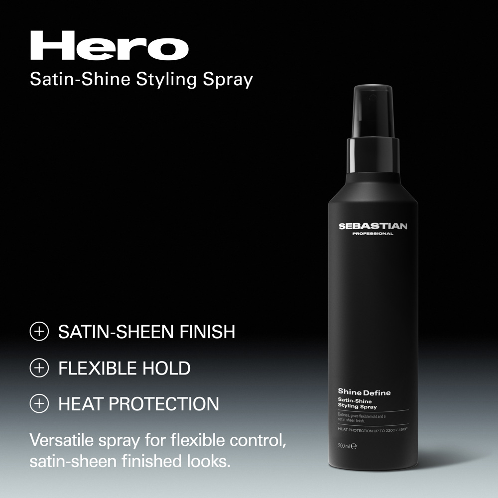 Shine Define Satin-Shine Styling Spray, 200ml
