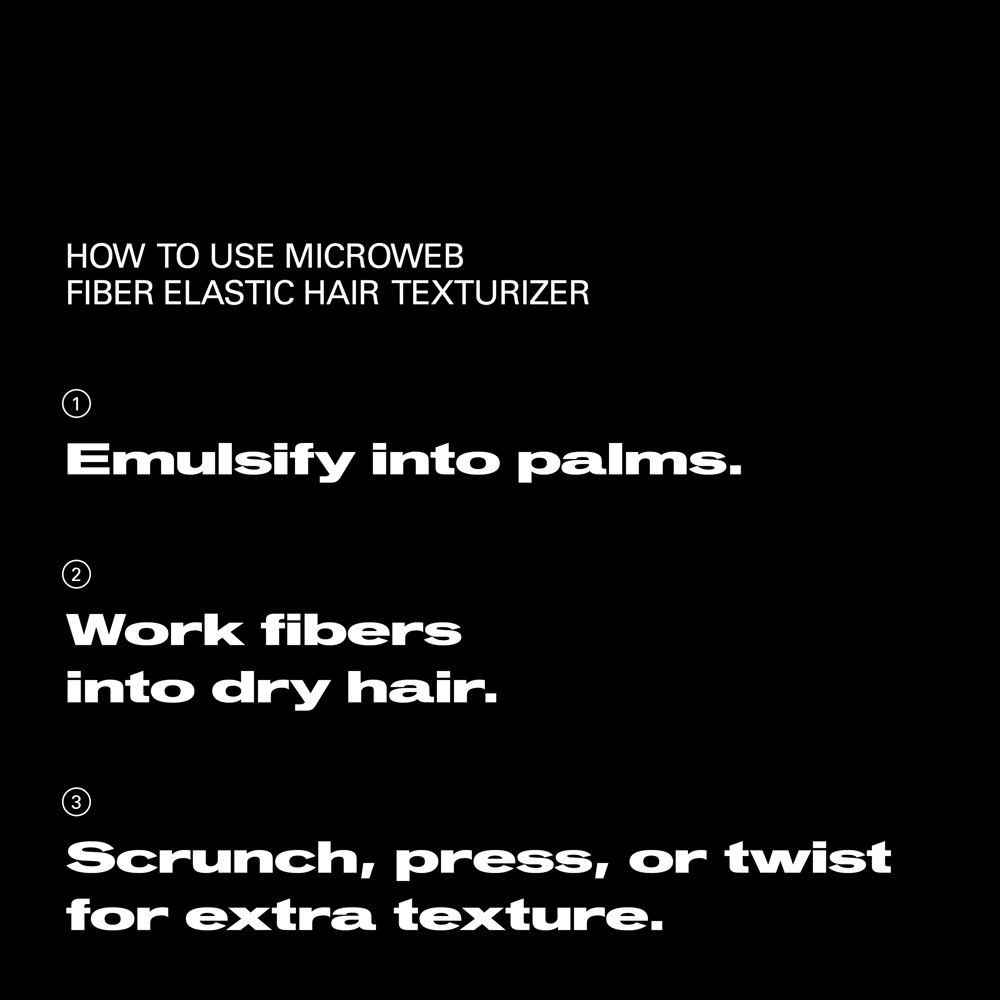 Microweb Fiber Elastic Hair Texturizer, 45ml