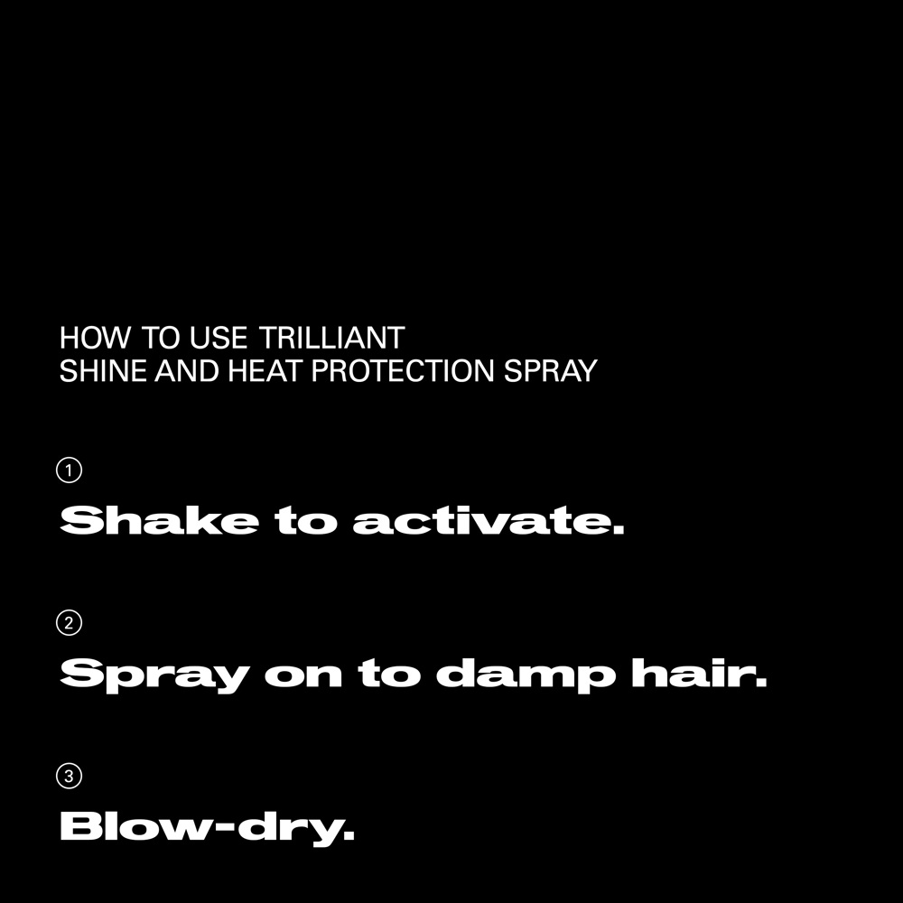 Trilliant Shine and Heat Protection Spray, 150ml